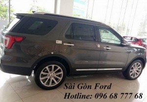 Mua Ford Explorer giá rẻ tại Tiền Giang, trả góp lãi suất thấp, giao xe nhanh