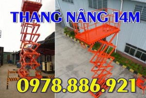 Bán thang nâng người 6m,9m,12m,14m giá rẻ cạnh tranh nhất