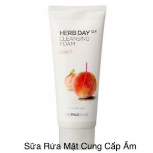 Sữa Rửa Mặt HERB DAY 365 Cleansing foam