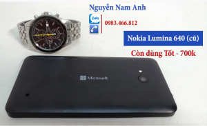 Cần bán Nokia Lumina 640 cũ - Hàng Tốt, đang sử dụng