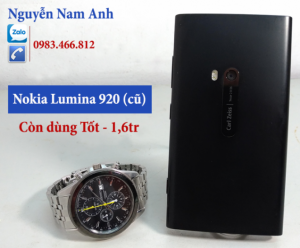 Cần bán Nokia Lumina 920 cũ - Hàng Tốt, đang sử dụng