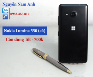 Cần bán Nokia Lumina 550 cũ - Hàng Tốt, đang sử dụng