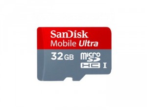 Thẻ nhớ 32GB Sandisk Micro SDHCClass 10 Ultra UHS-1