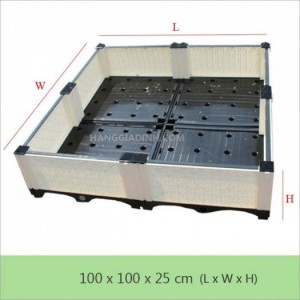 Chậu nhựa ghép trồng rau thông minh giá rẻ