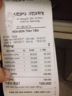 Máy tính tiền cảm ứng quản lý kinh doanh quán karaoke, bida