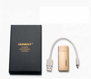 Hộp quẹt Honest pin sạc xi vàng cao cấp
2xenshop