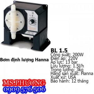 Bán máy bơm định lượng Hanna tiêu chuẫn Mỹ giá Việt Nam