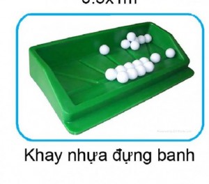 Khay đựng bóng golf