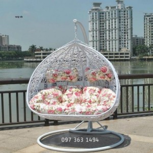Ghế xích đu mây đẹp, sang trọng 2018