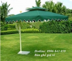 Ô dù di động giá rẻ cho kinh doanh khu nghĩ dưỡng, sân golf, trọn bộ