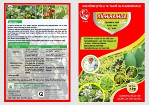 kích tạo hoa và vọt hoa cho các loại cây ăn trái...