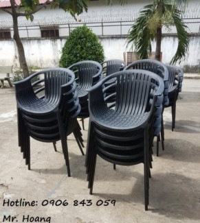 Thanh lý lô ghế nhựa cà phê, đủ màu lựa chọn