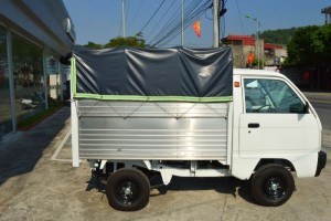 Bán xe tải suzuki carry truck thùng mui bạt 630kg đời 2017