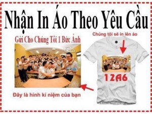 Nhận in áo theo yêu cầu