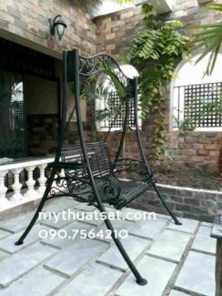 Ghế xích đu sắt chắc bền, đa dạng