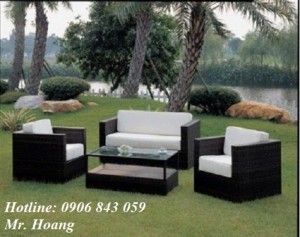 Bộ bàn ghế sofa cafe MS3