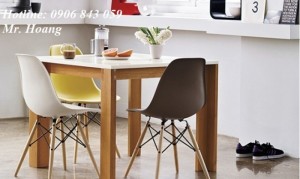 Thanh lý lô ghế nhựa chân gỗ, miễn phí vận chuyển