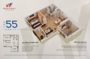 Cần bán cắt lỗ căn hộ chung cư EcoPark toà West Bay Sky Residences