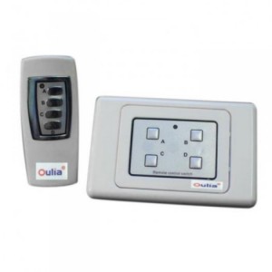 Bộ công tắc điều khiển từ xa 4 kênh Oulia K-927B