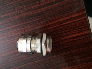 Ốc siết cáp đồng mạ niken m12 (brass cable gland)