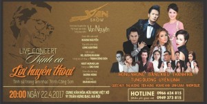 Liveshow Đêm nhạc Trinh Công Sơn “Lời huyền thoại”