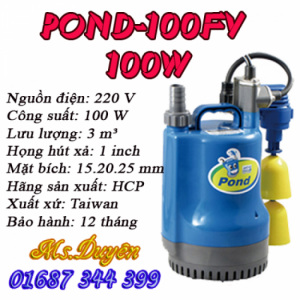 Máy bơm nước thải đặt chìm vỏ nhựa hcp