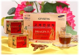 Trà sâm hàn quốc dùng cho người huyết áp thấp