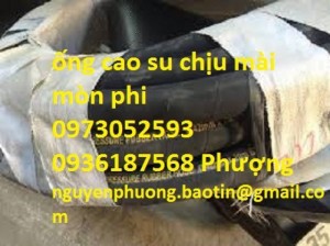 Ống cao su bố vải phi 200