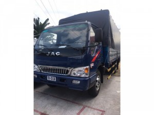 Bán xe tải jac 4,9 tấn/ jac 4.9T/ jac 4t9/ jac 4.9t/ jac 4 tấn 9 đóng sẵn thùng xe 2017 trả góp giá tốt