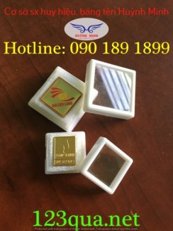 Cơ sở sản xuất huy hiệu cài áo, logo cài áo, huy hiệu đồng giá rẻ