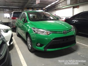 Khuyến Mãi Mua Vios 2018 Số Sàn Màu Xanh Mai Linh Mới Trả Góp 9tr2/tháng, Vay Đến 8 Năm