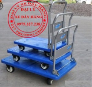 Địa chỉ bán xe đẩy 4 bánh, xe kéo hàng 300kg, xe đẩy hàng đa năng, xe đẩy 2 bánh chính hãng