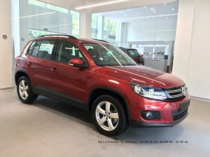 Tiguan nhập Đức màu đỏ ghế da - đối thủ của CX5, CRV - Giao xe tận nhà