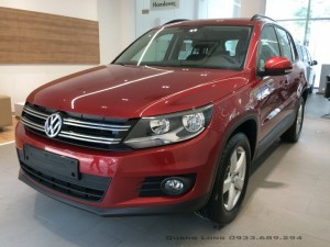 Tiguan nhập Đức màu đỏ ghế da - đối thủ của CX5, CRV - Giao xe tận nhà