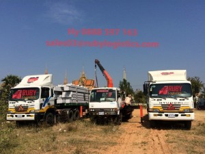 Vận chuyển máy móc - thiết bị đi Campuchia