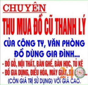 Thu mua bàn ghế cũ giá cao