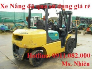 Bán thanh lý xe nâng cũ hàng nhập khẩu giá rẻ