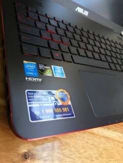 Laptop Gaming Asus ROG GL551JM, i7 4710HQ, 8G, 1T, vga GTX860, giá rẻ