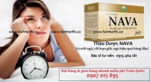 Thảo dược NAVA chuyên trị mất ngủ, rối loạn giấc ngủ