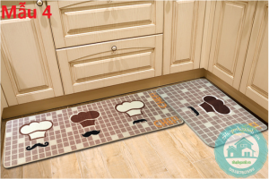 Bộ Set 2 Thảm Trải Sàn Sợi Cotton Cao Cấp Giá Rẻ NX6709