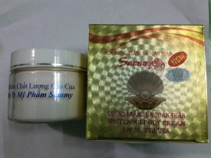 Kem siêu trắng da toàn thân SAMMY