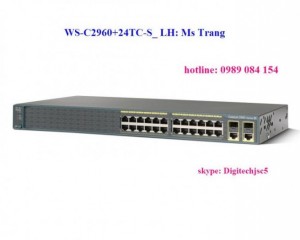 WS - C2960-24TS-L giá rẻ tại Digitechjsc