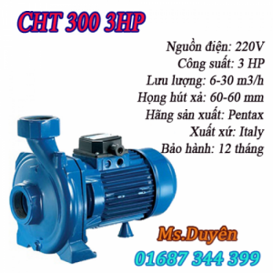 Máy bơm lưu lượng Pentax CH 300 3HP
Giá: 10.840.000 VNĐ
(Chưa bao gồm VAT)