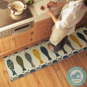 Bộ Set 2 Thảm Trải Sàn Sợi Cotton Cao Cấp Giá Rẻ NX6709
