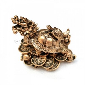 Tượng Đá Long Quy Phong Thủy (Màu Nhũ Vàng)
+ Kích thước: Dài 12cm x Rộng 8cm x Cao 10cm . Giá 195.000₫