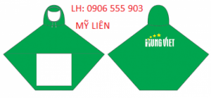 Sản xuất cung cấp áo mưa,in logo áo mưa tại Đà Nẵng giá ưu đãi