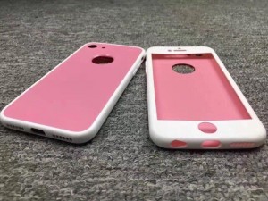 Vỏ ốp kèm kính cường lực iphone 6 6+ 7 7+