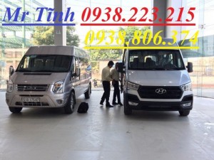 Xe 16 chỗ thaco hyundai h350 nhập khẩu 3 cục, xe hyundai 16 chỗ solati h350 thaco nhập khẩu