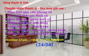 Thu mua bàn ghế cũ