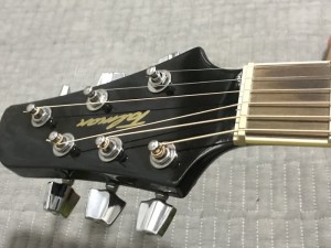 Guitar acoustic Ibanez Black
